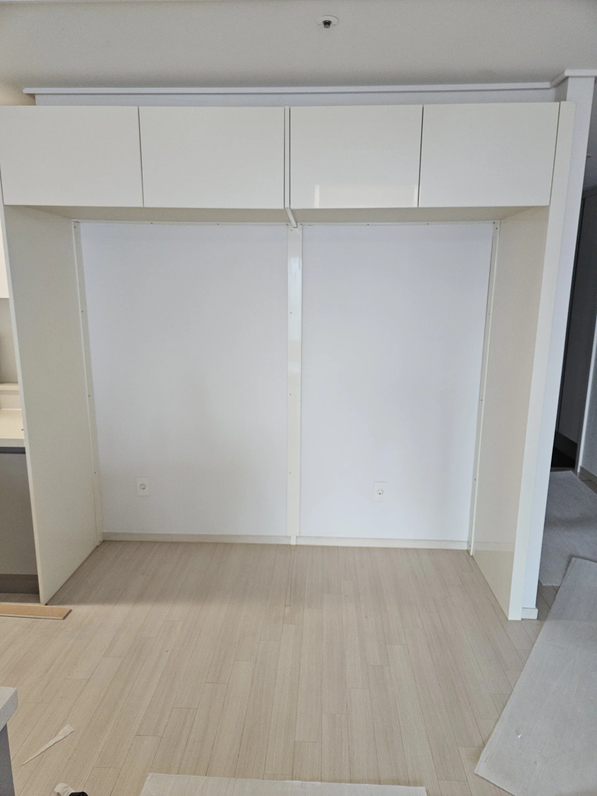 구래동 25평 냉장고장부분리폼 시공 후 사진