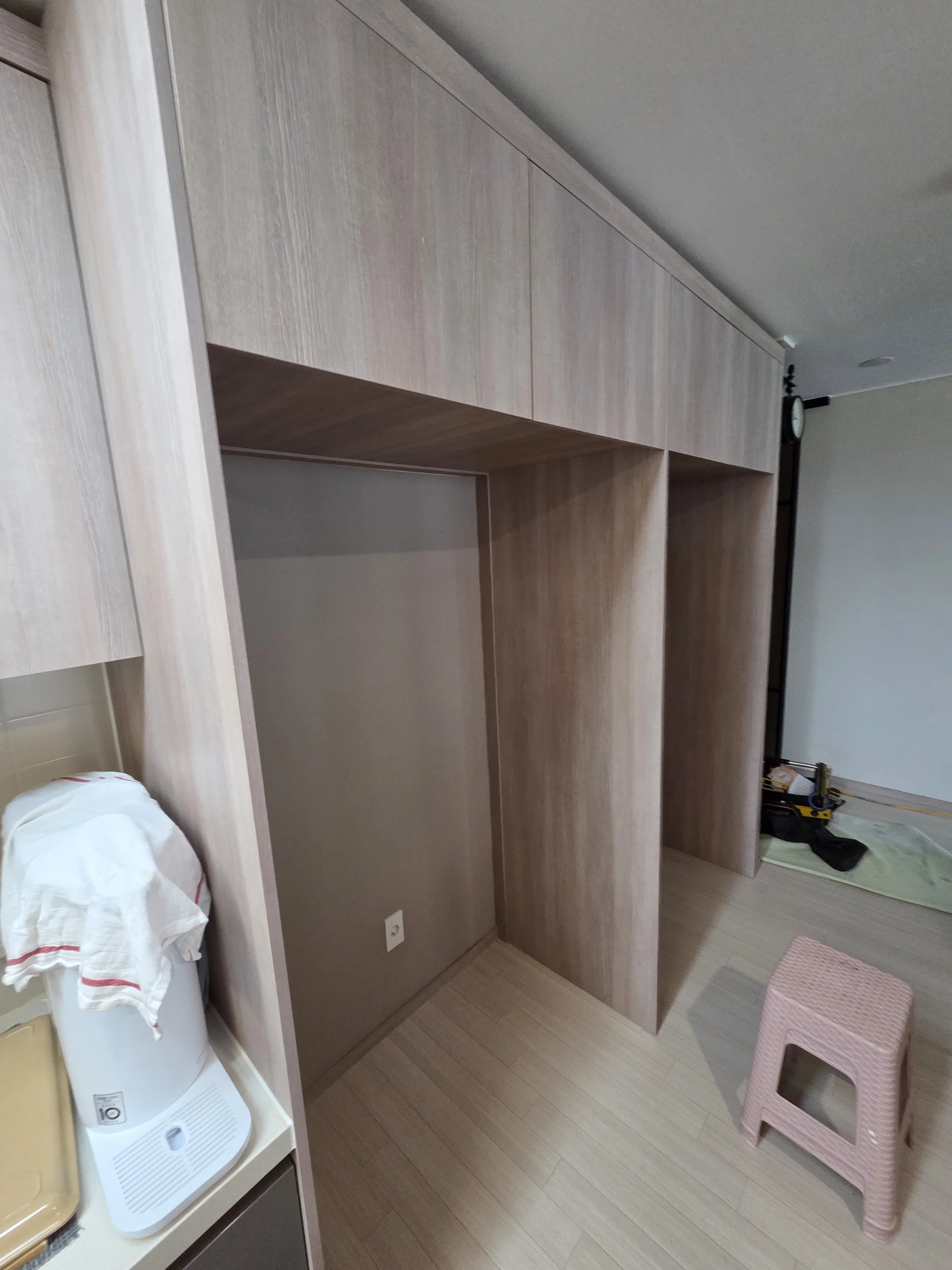 상동 25평 냉장고장부분리폼 리폼 전 사진
