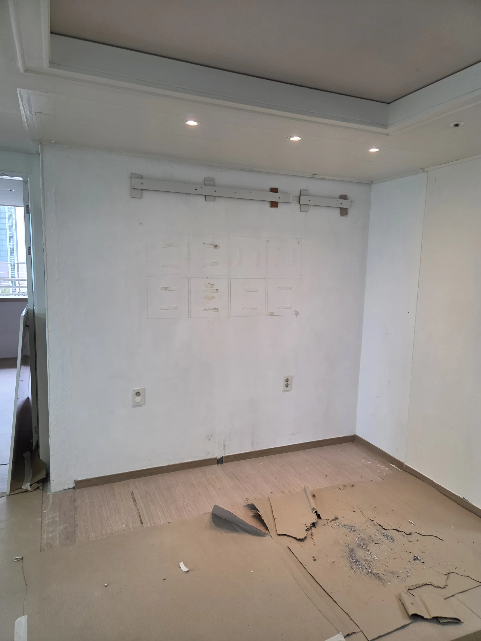 두정동 냉장고장부분리폼 시공 후 사진